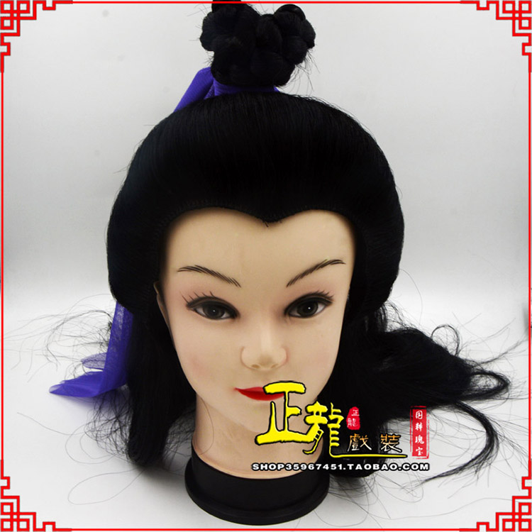 错那小生头套董永头套古装假发青年头套