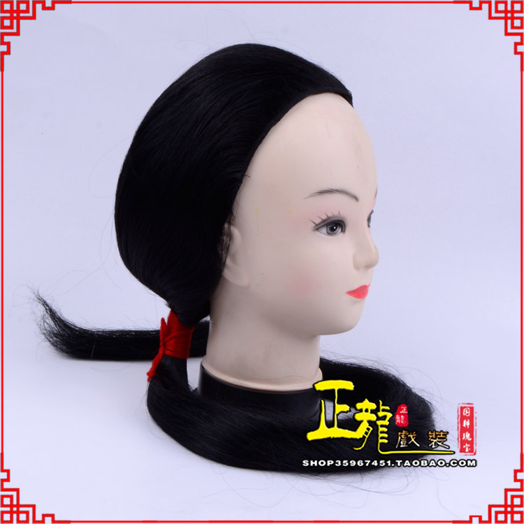 错那古装影视演出头套花旦假发 真发古装发