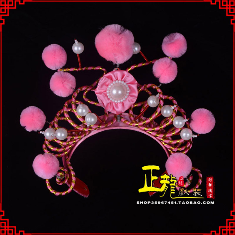 错那穆桂英花木兰盔帽 女兵额子