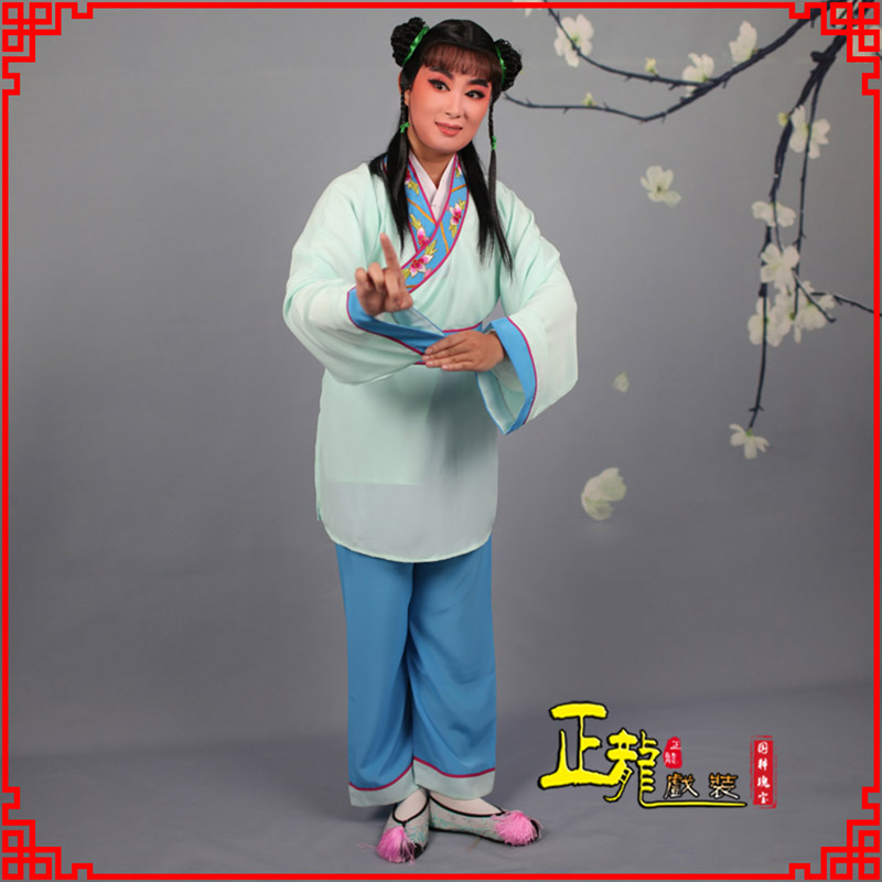 错那歌仔戏童生小孩影视银心四九服 书童衣