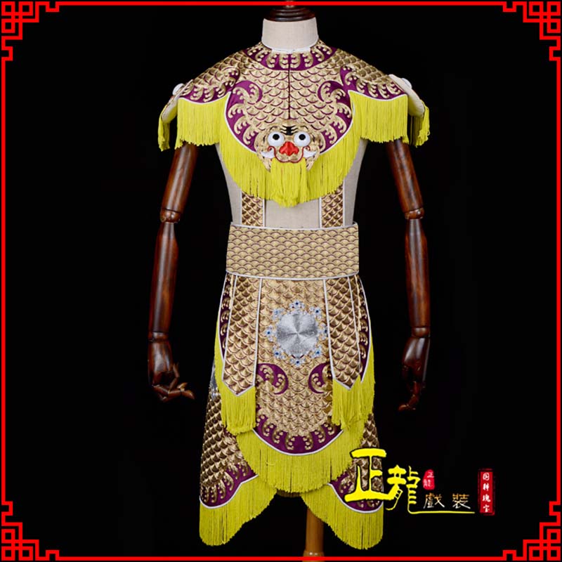 错那武将士兵云肩鱼鳞侉子