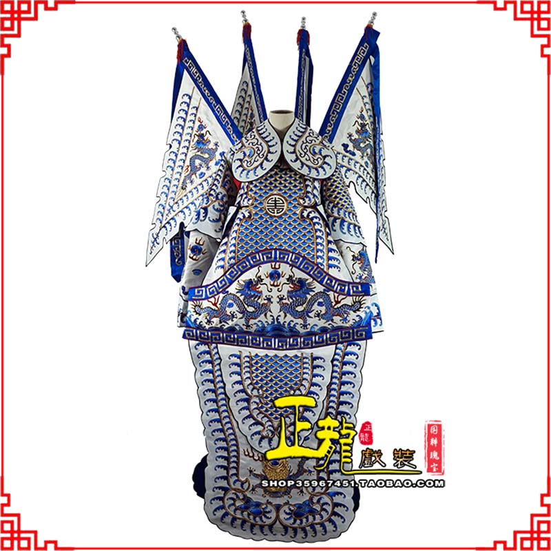 错那武生武将大靠祥龙勾金