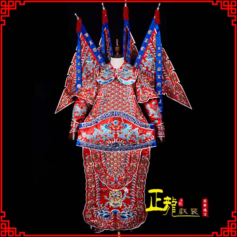 错那武生戏服戏曲武将靠